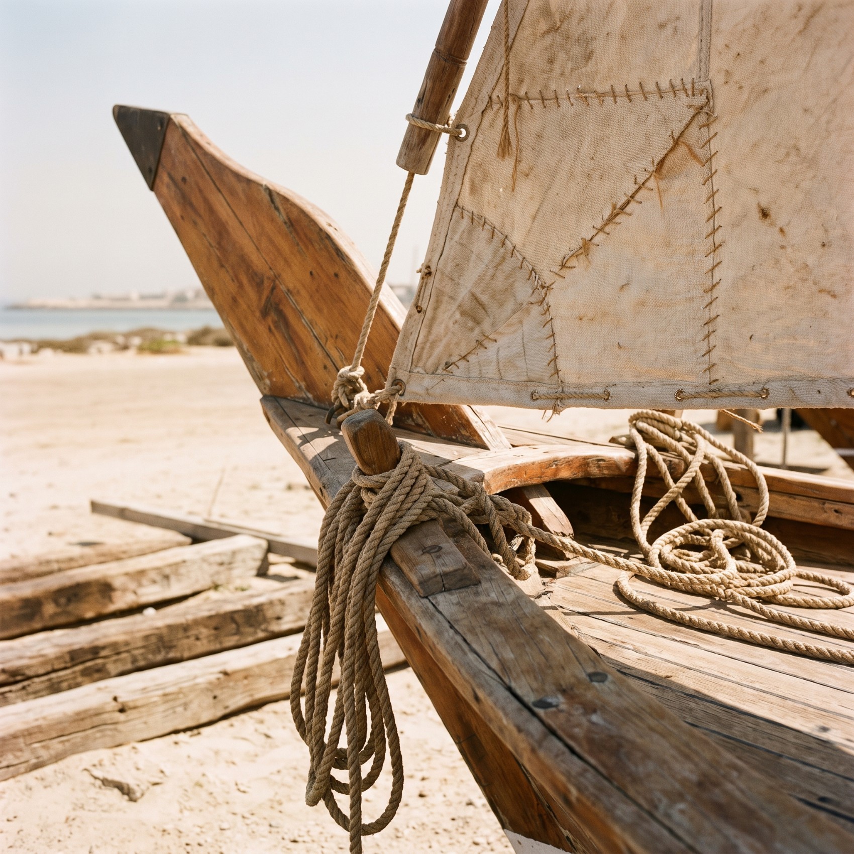 Dhow building