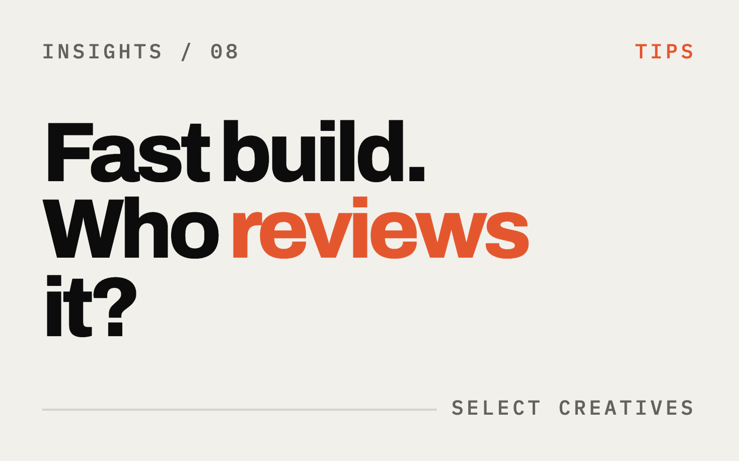 AI Can Speed Up a Build. Who Reviews the Result?